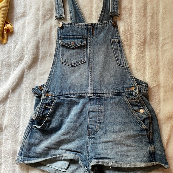 Pull and Bear Short Overalls - Picture 1 of 2